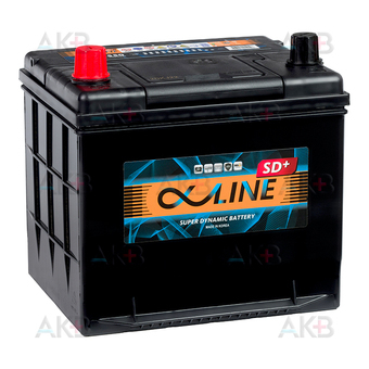 Автомобильный аккумулятор Alphaline SD 26-550 50L 550A 208x172x200