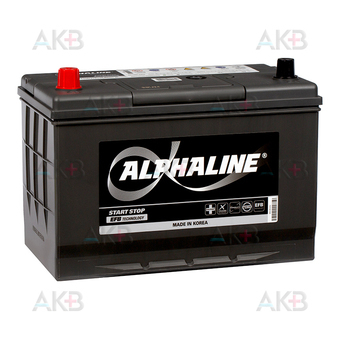 Автомобильный аккумулятор Alphaline EFB 115D31R 80L (800A 306x173x223) T110R Start-Stop