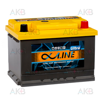 Автомобильный аккумулятор Alphaline Ultra 62R LB2 600A (242x175x175) 56200