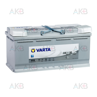 Varta Silver Dynamic AGM H15 (A4) 105R (Start-Stop) 950A 393x175x190