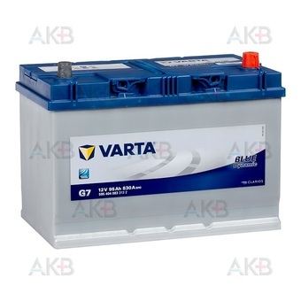 Автомобильный аккумулятор Varta Blue Dynamic G7 95R 830A 306x173x225 ( 595404083)