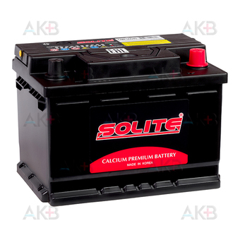 Автомобильный аккумулятор SOLITE 56040 (60R 590А 242x175x175)