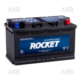 Автомобильный аккумулятор Rocket AGM L4 80Ah 800A обр пол. (315х175х190)