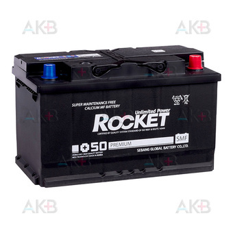 Автомобильный аккумулятор Rocket 100Ah 790A обр. пол. (315x175x190) SMF 100L-L4