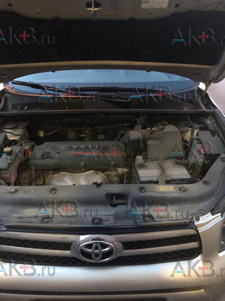 Замена аккумулятора на Toyota RAV 4 III (XA30) 2005 - 2010 2.4 (170 л.с.) –  AKB.RU