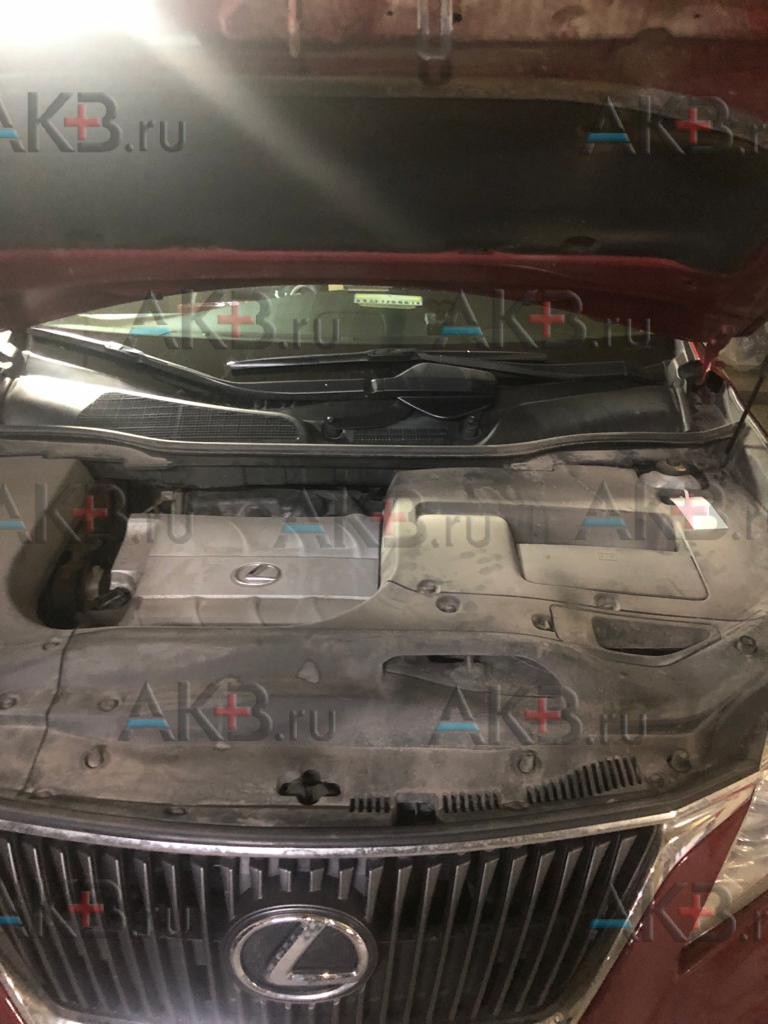 Замена аккумулятора на Lexus RX III 2009 - 2012 350 3.5 (277 л.с.) – AKB.RU