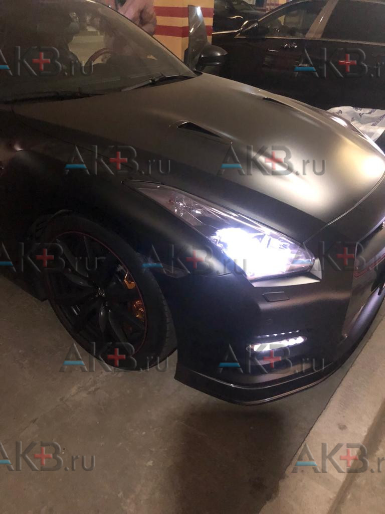 Замена аккумулятора на Nissan GT-R 2013 – 2016 3.8 (540 л.с.) – AKB.RU