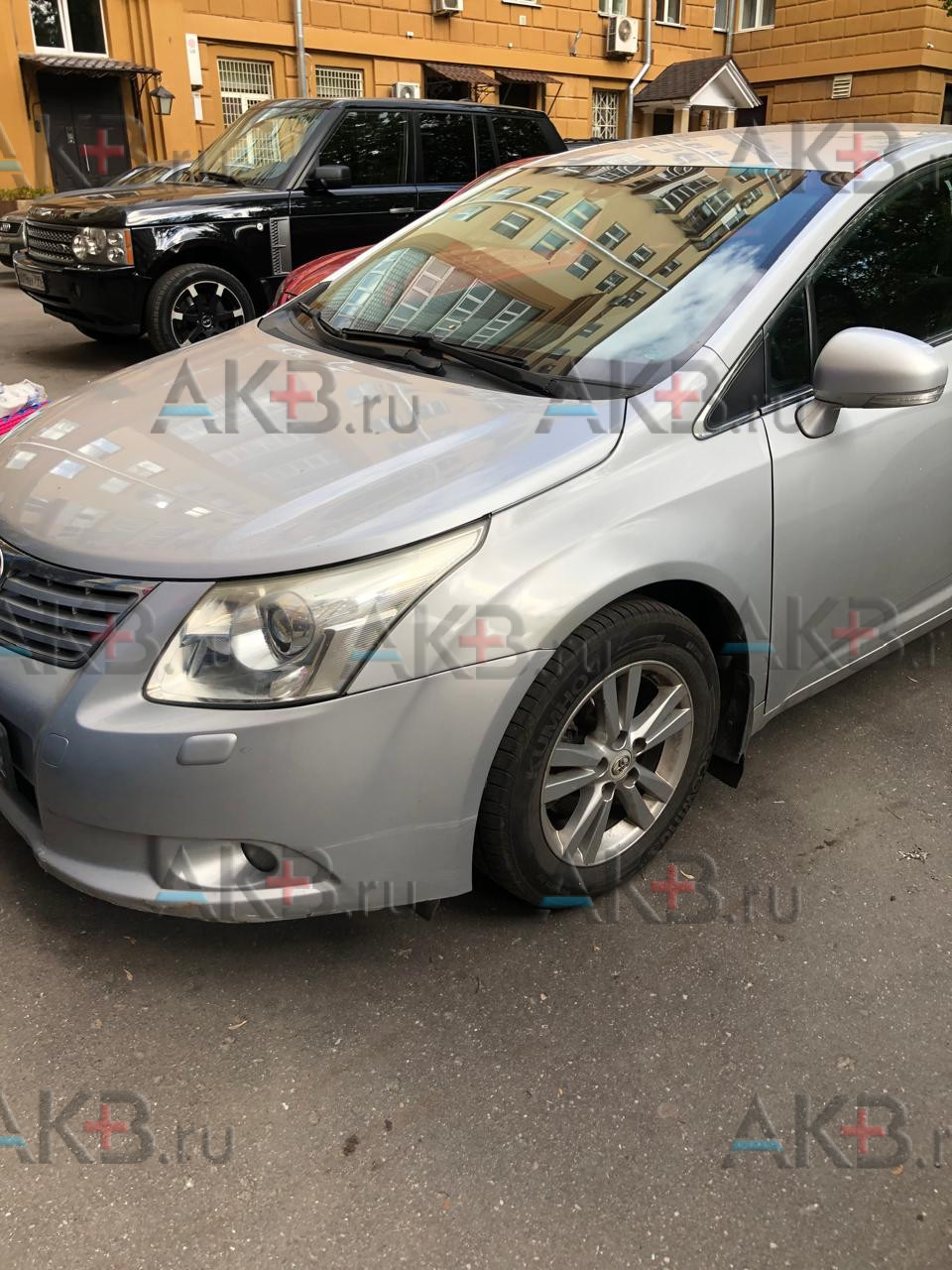 Замена аккумулятора на Toyota Avensis III 2009 - 2011 1.8 (147 л.с.)