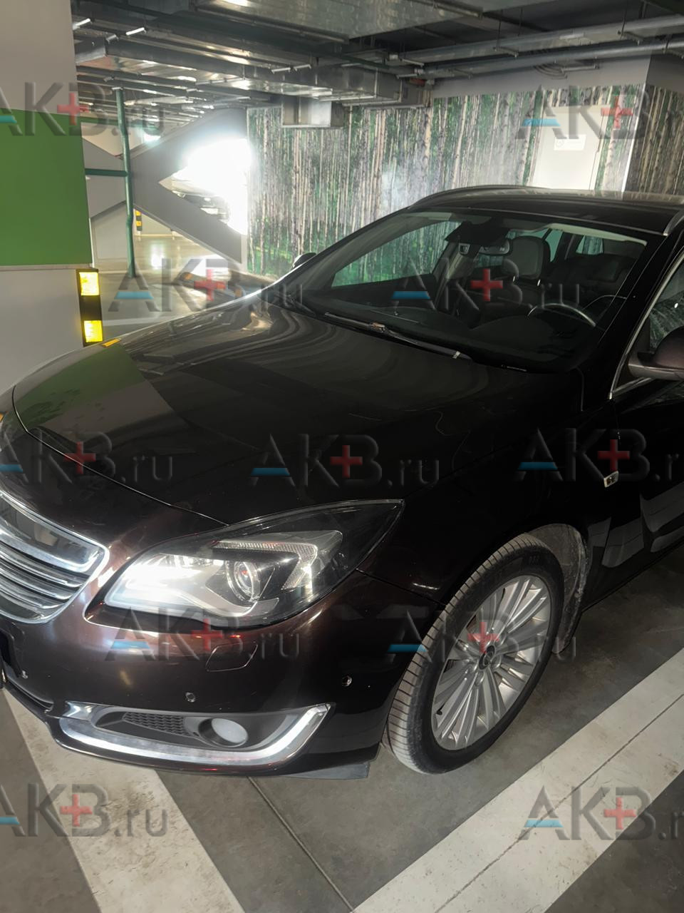 Замена аккумулятора на Opel Insignia OPC I Рестайлинг 2013 - н.в. 2.8 (325 л.с.)