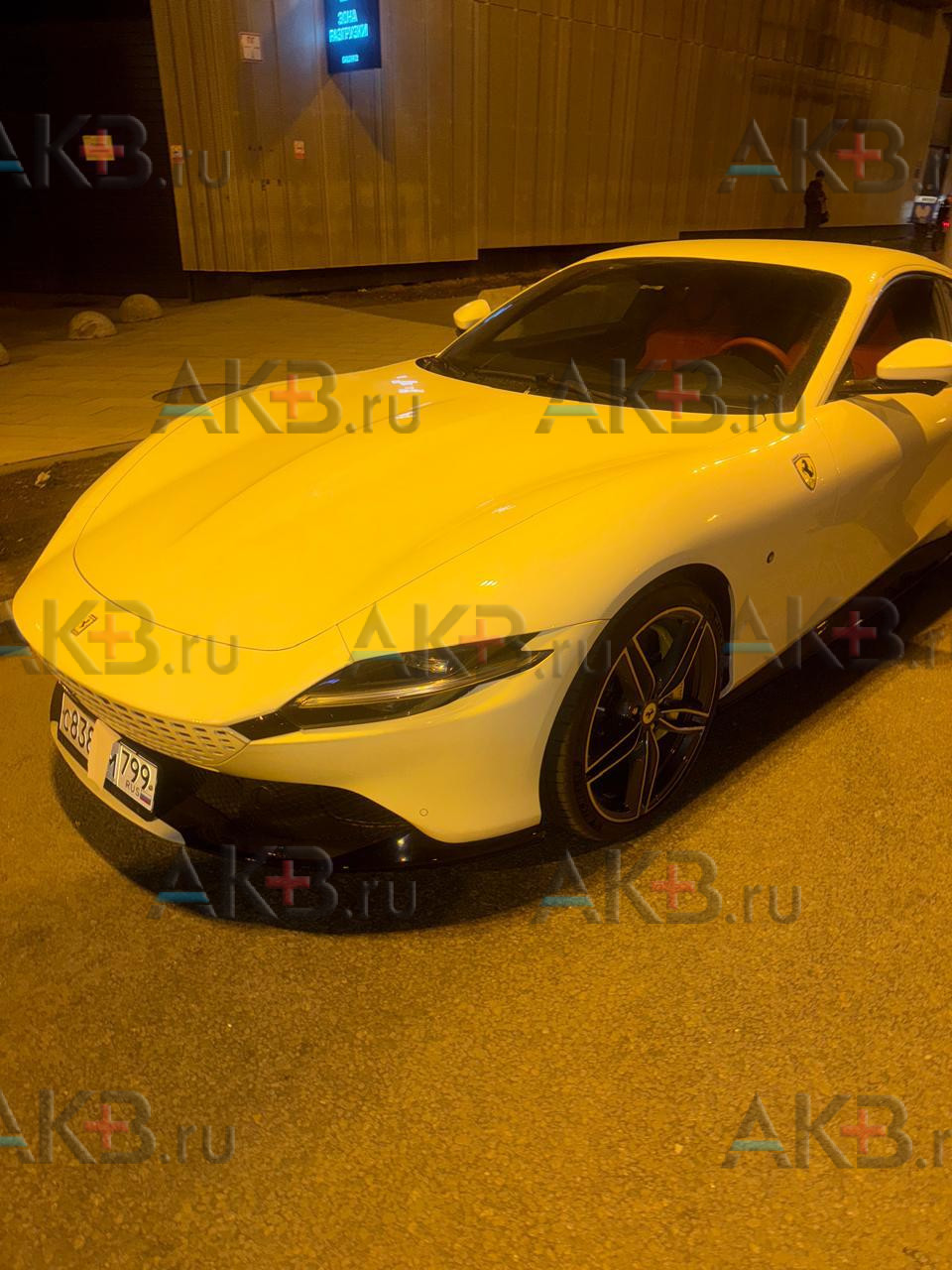 Замена аккумулятора на Ferrari Roma 2019 - н.в 3.9 (620 л.с)