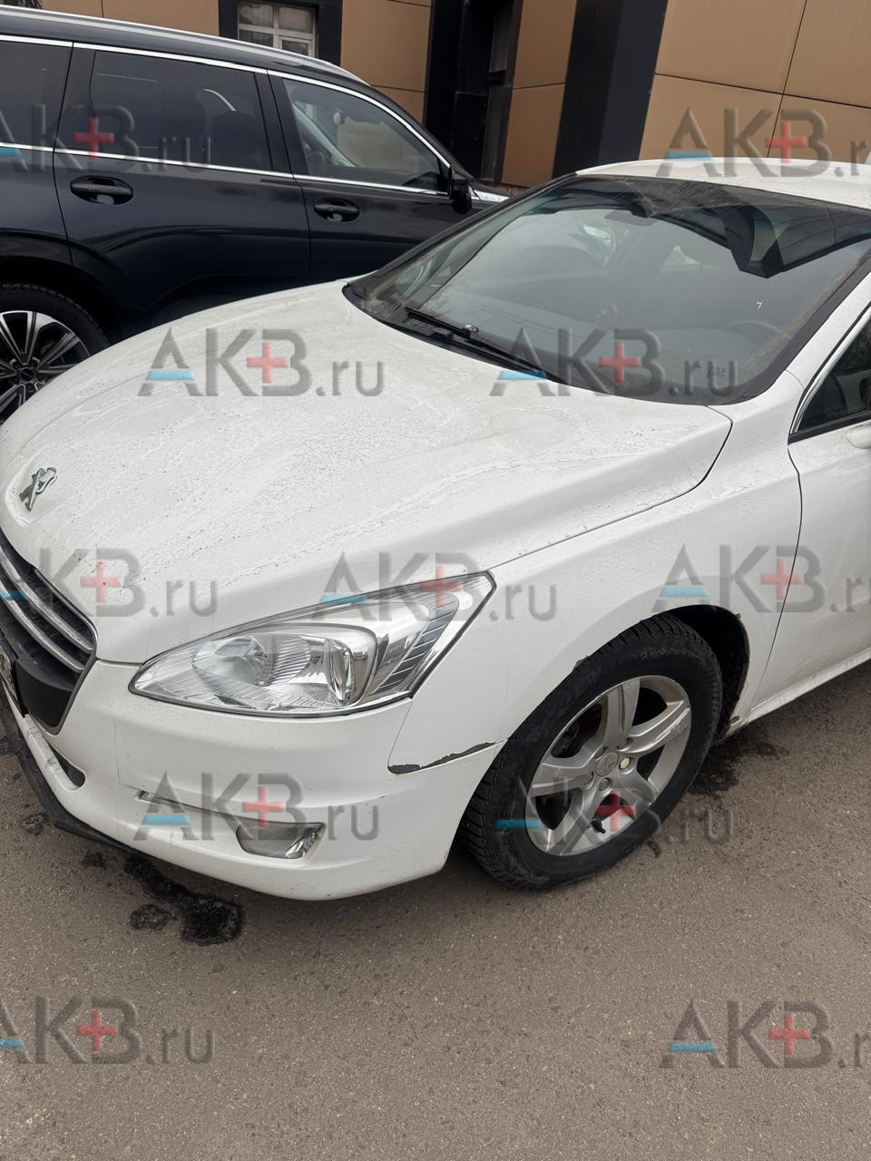 Замена аккумулятора на Peugeot 508 I 2011 - 2014 1.6 (120 л.с.)