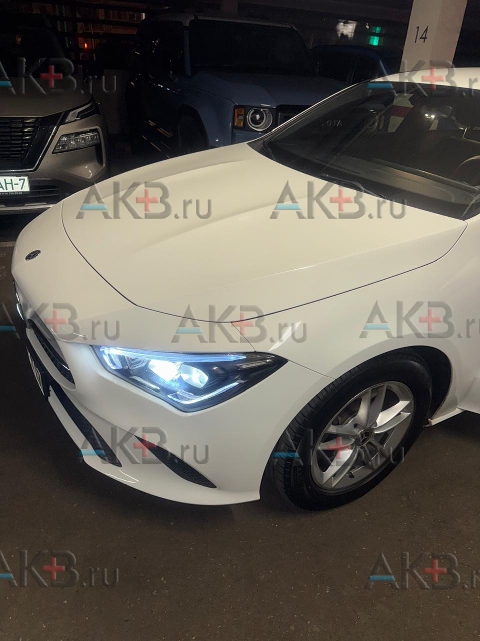 Замена аккумулятора на Mercedes-Benz CLA-klasse II (C118, X118) 2019 - 2023 1.3 (163 л.с.)