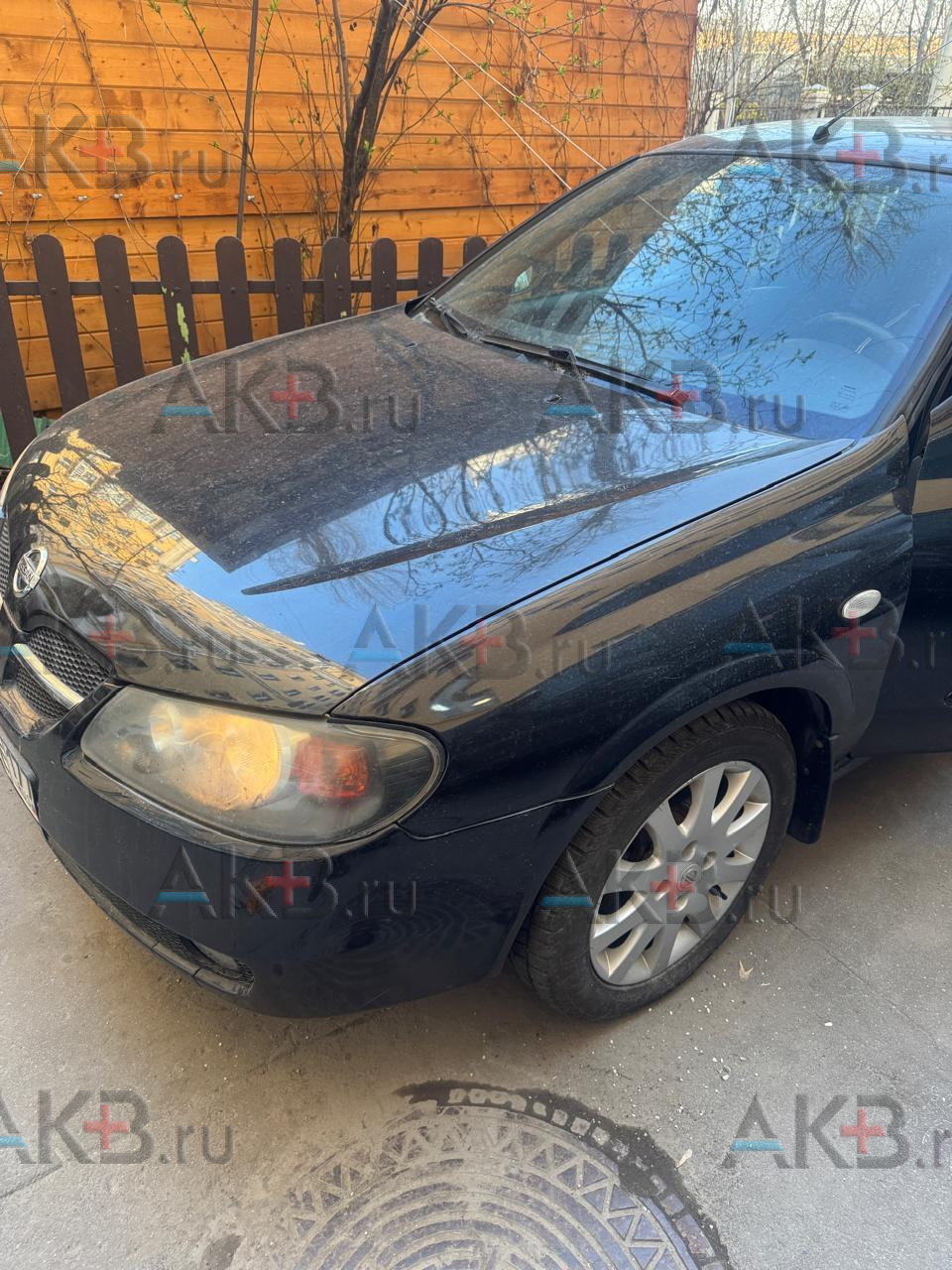 Замена аккумулятора на Nissan Almera II (N16) Рестайлинг 2002 - 2006 1.5 (98 л.с.)