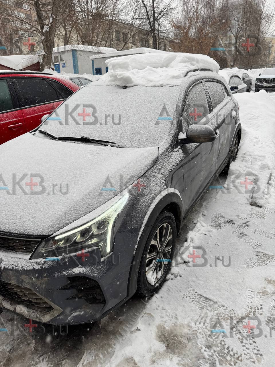 Замена аккумулятора на Kia Rio IV Рестайлинг  2020 - н.в X-Line 1.6 (123 л.с.)