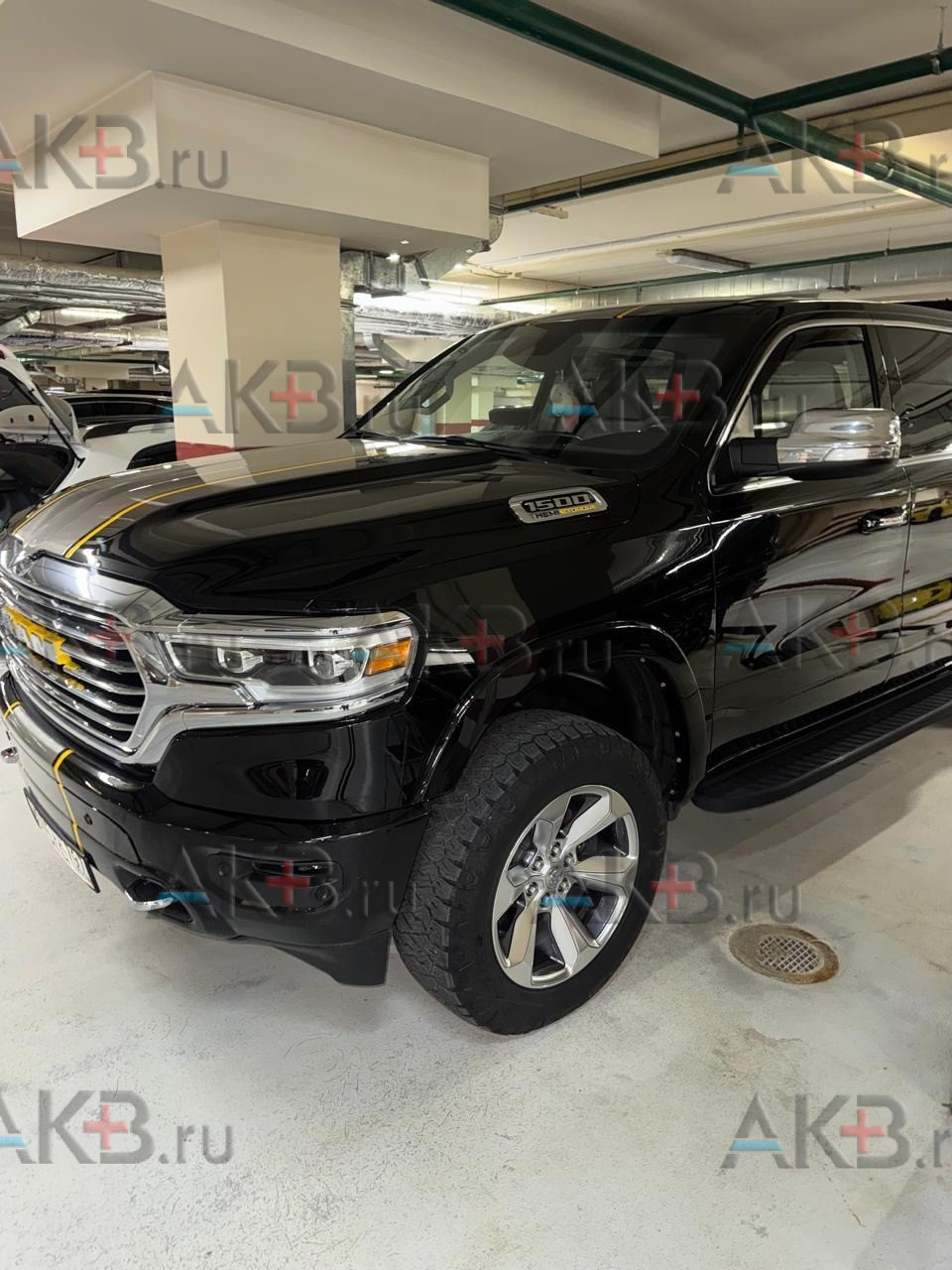 Замена аккумулятора на Dodge RAM V 2018 - 2024 5.7  (395 л.с.)