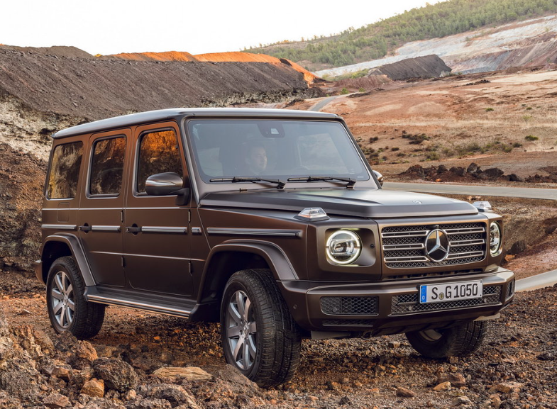 Mercedes-Benz G-klasse III W463 Рестайлинг 4 2018 – н.в. 4.0 (422 л.с.)