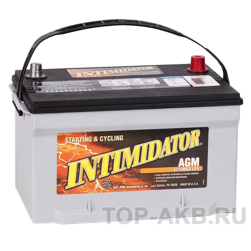 Автомобильный аккумулятор Deka Intimidator AGM 75L (9A65 860A 306x192x192)