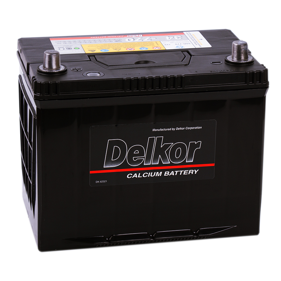 Автомобильный аккумулятор Delkor 34-770 (90L 770A 260x173x225)