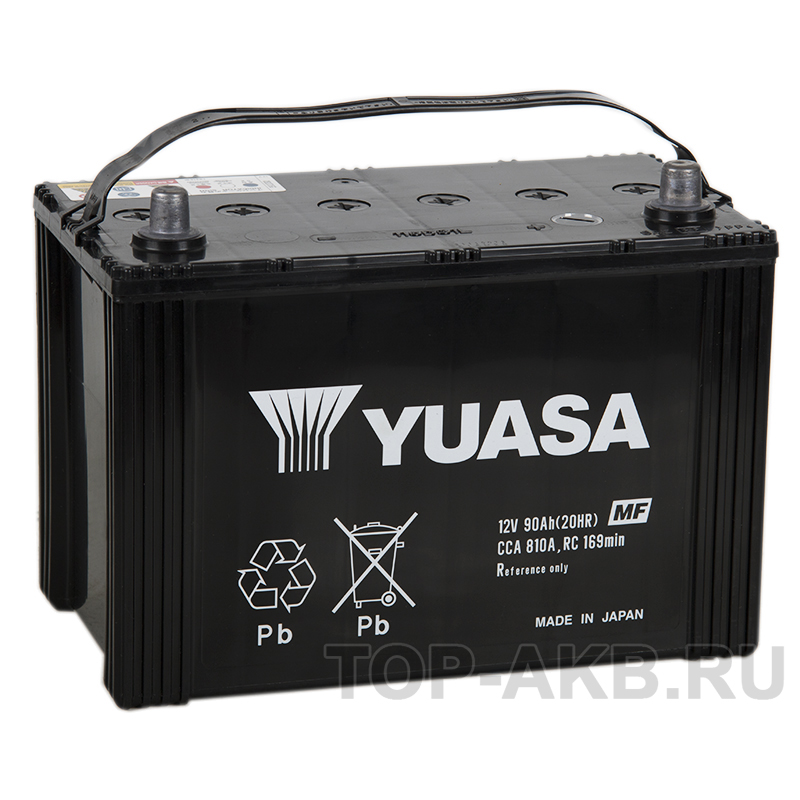 Автомобильный аккумулятор YUASA 115D31L (90R 810A 305x173x225)