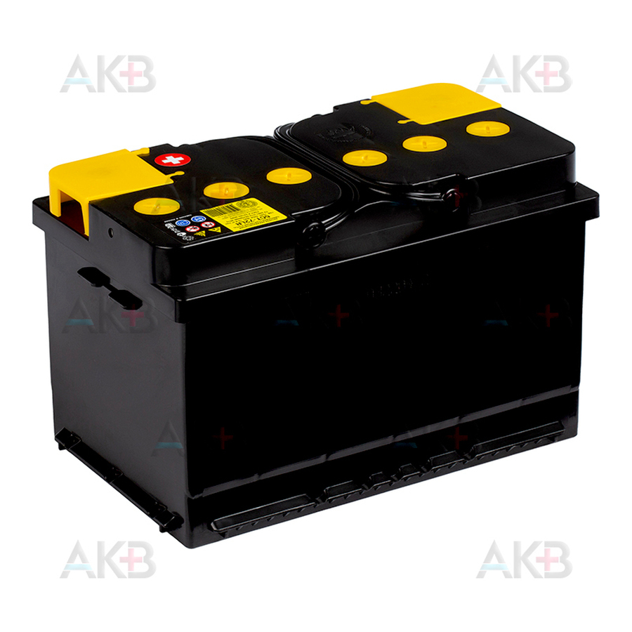 Автомобильный аккумулятор Tyumen Battery Standard 72 Ач обр. пол. низкий 620A (278x175x175)
