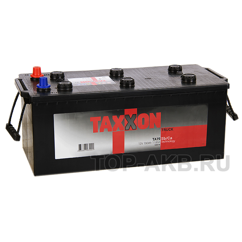 Автомобильный аккумулятор Taxxon 190 евро 1100A (524x239x240) 895912, 65618