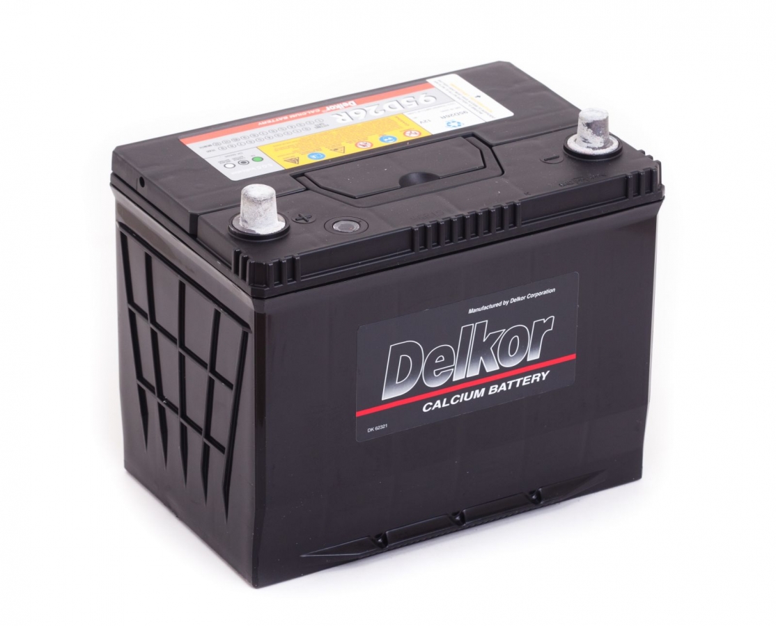 Автомобильный аккумулятор Delkor 95D26R (80L 680A 260x173x225)