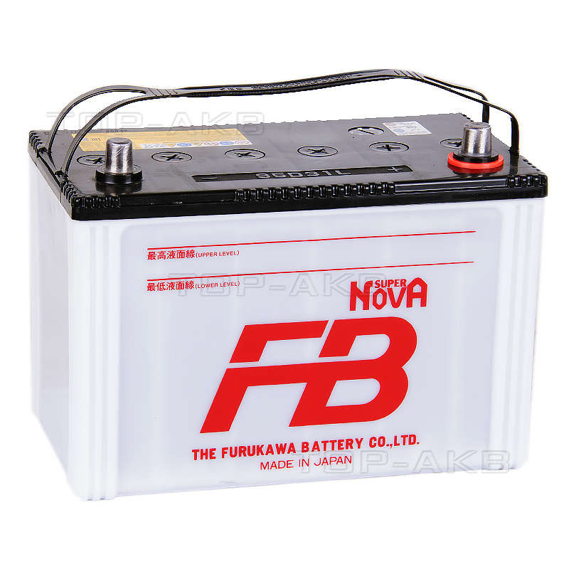 Автомобильный аккумулятор FB Super Nova 95D31L (80R 740A 306x173x225)