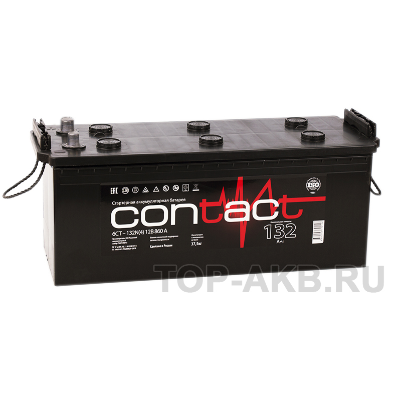 Автомобильный аккумулятор Contact 132 евро  860A 513x189x223