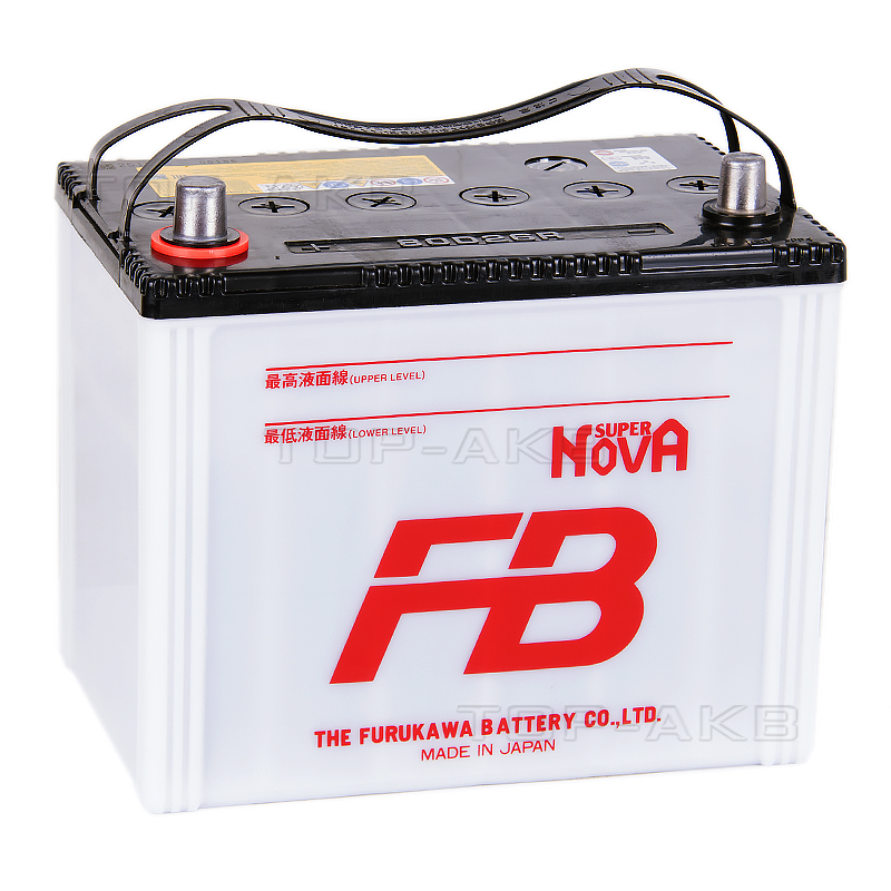 Автомобильный аккумулятор FB Super Nova 80D26R (68L 700A 260x169x225)