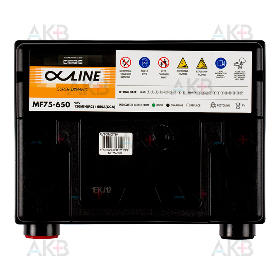 Автомобильный аккумулятор Alphaline SD 75-650 80L 650A 232x175x180 боковые клеммы