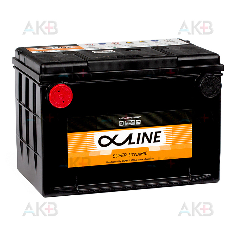 Автомобильный аккумулятор Alphaline SD 78-750 85L 750A 260x175x185 боковые клеммы