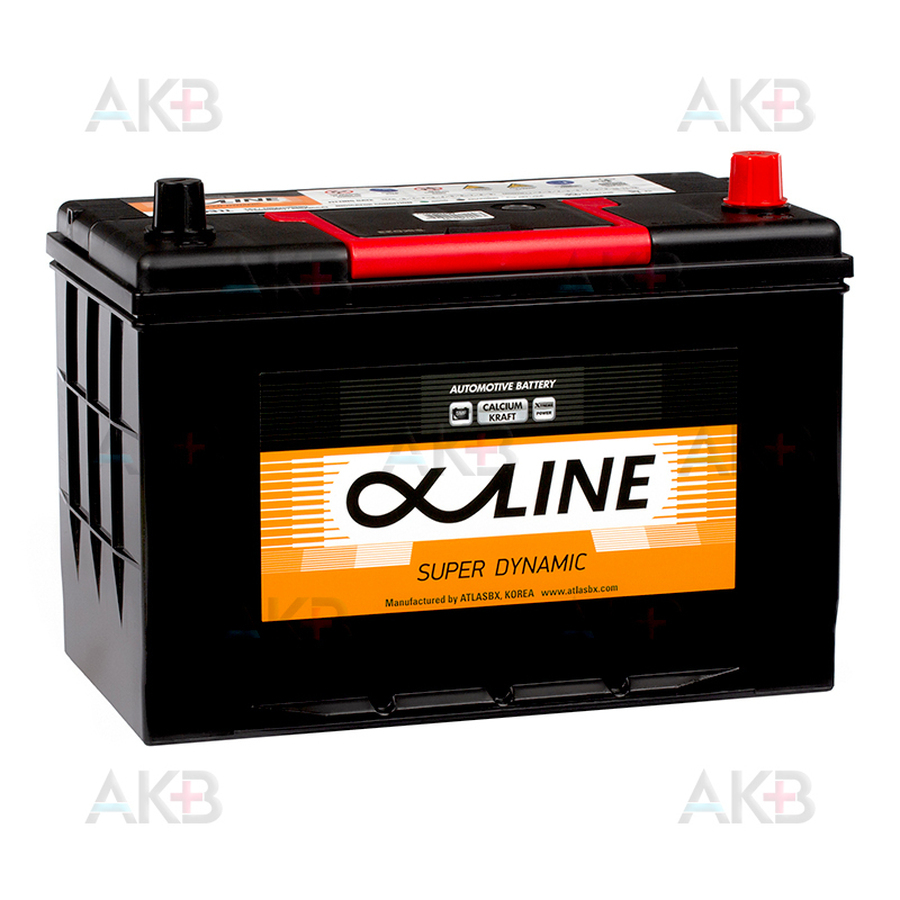 Автомобильный аккумулятор Alphaline SD 115D31L 100R 850A 302x172x220