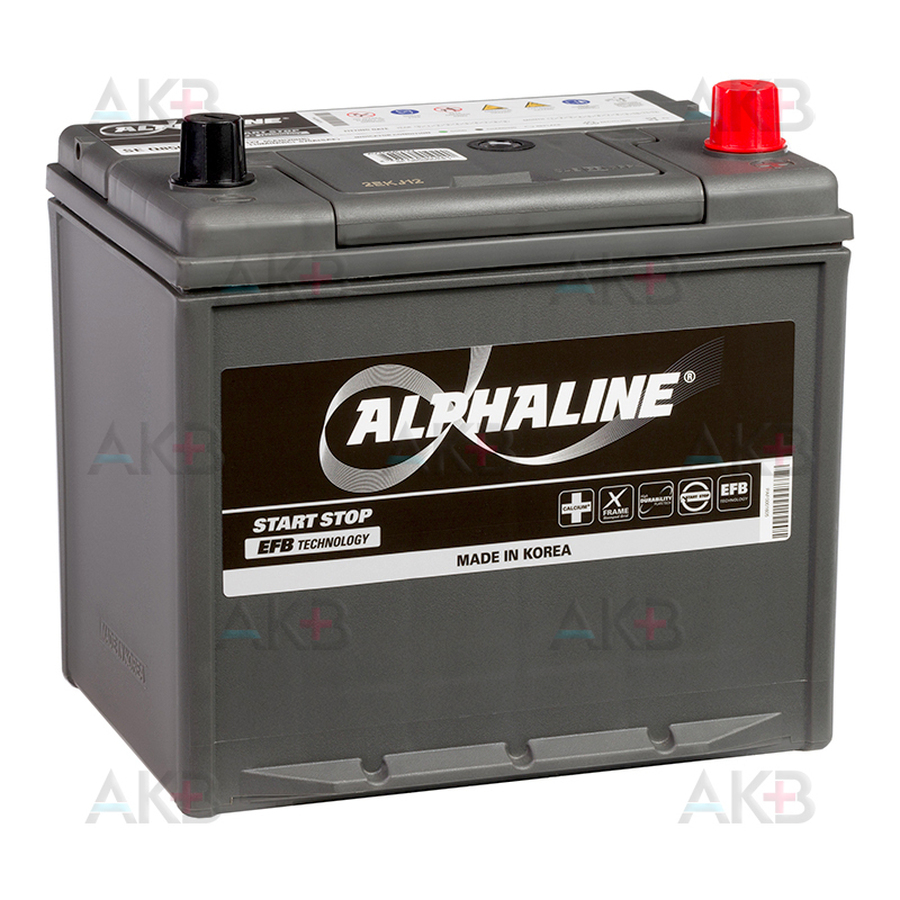 Автомобильный аккумулятор Alphaline EFB 90D23L 65R (670A 230x168x220) Q85 Start-Stop