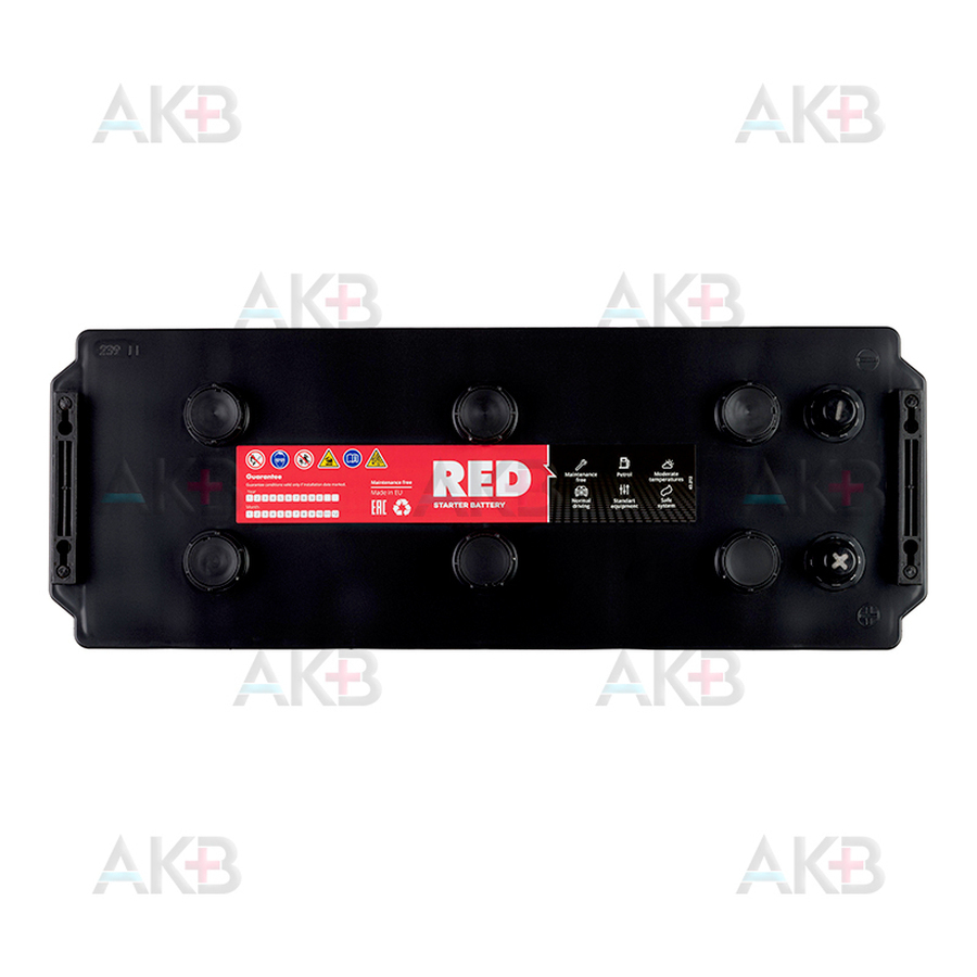 Автомобильный аккумулятор Red 140 euro (1200А 513x189x217)