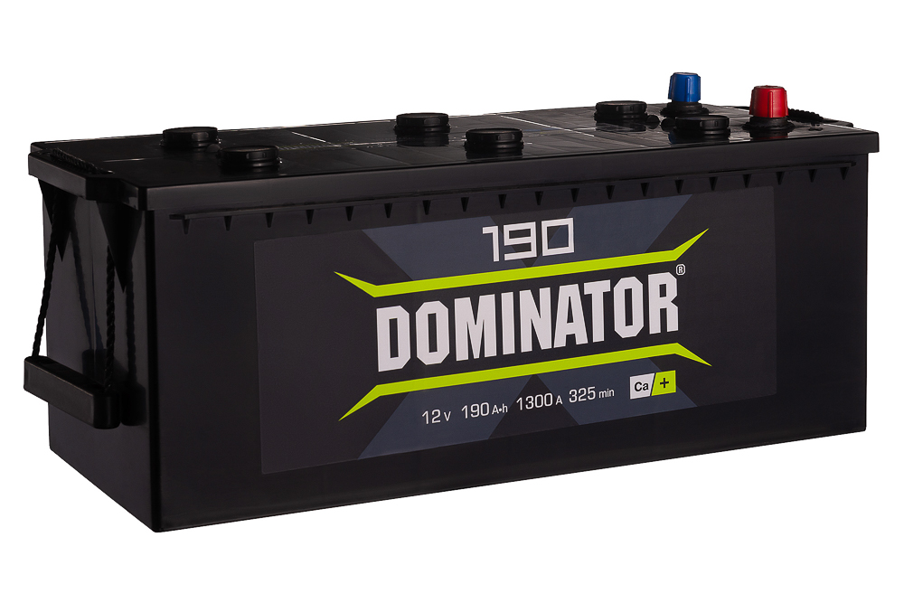 Автомобильный аккумулятор Dominator 190 евро 1300А 518x228x238