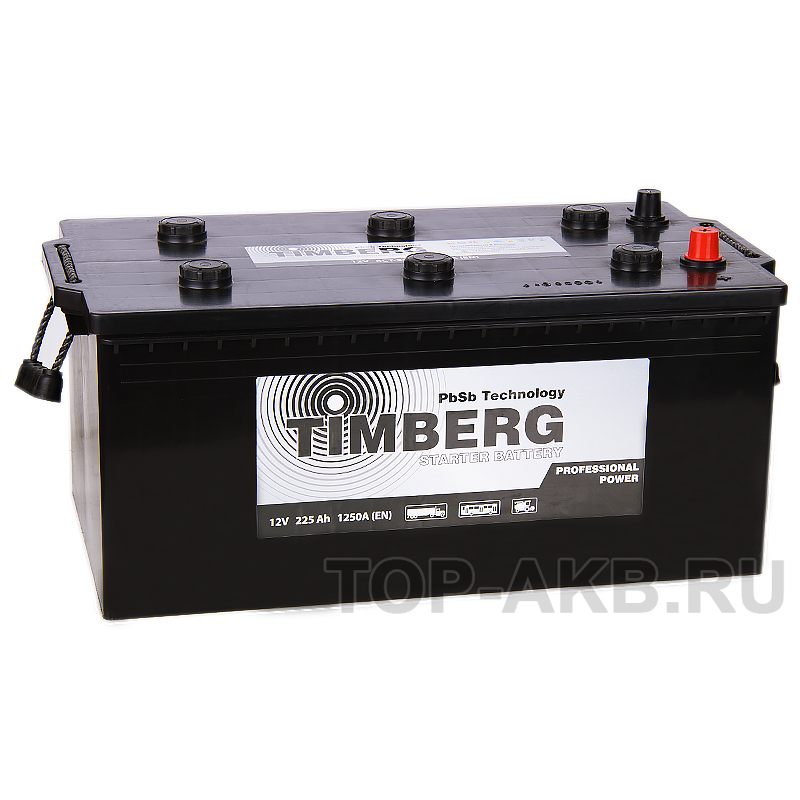 Автомобильный аккумулятор Timberg Truck 225 евро 1250A 518x273x223