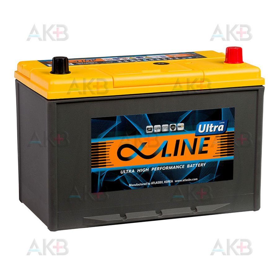 Автомобильный аккумулятор Alphaline Ultra 135D31L 105R 900A 306x173x225