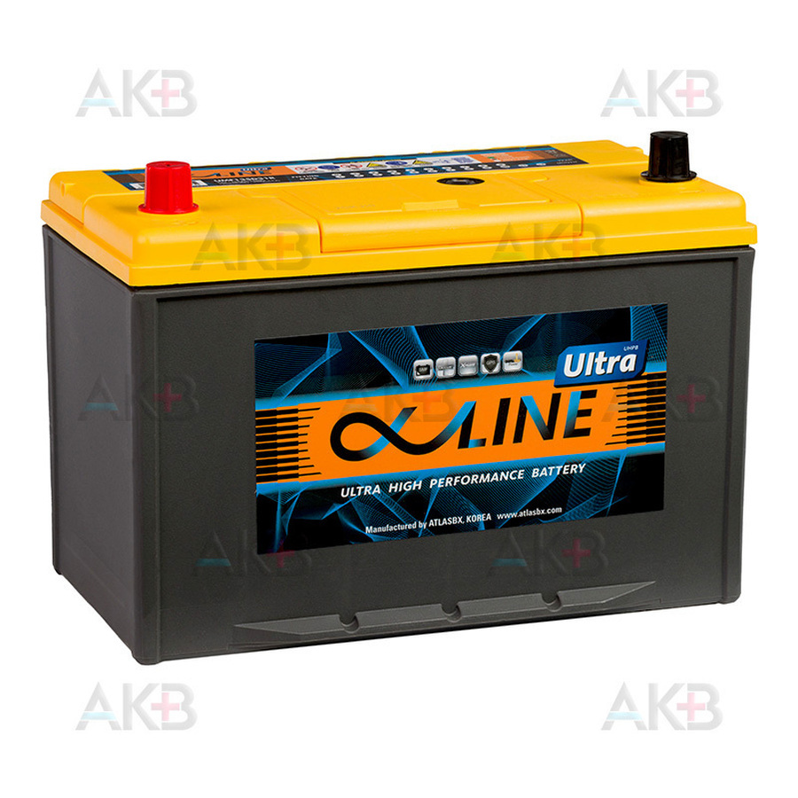 Автомобильный аккумулятор Alphaline Ultra 135D31R 105L 900A 306x173x225