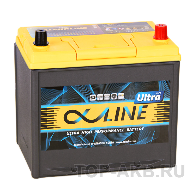 Автомобильный аккумулятор Alphaline Ultra 95D23L 78R 750A 232x173x225