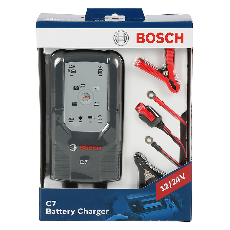 Зарядное устройство BOSCH C7 12/24V автомат 07М (018999907M)