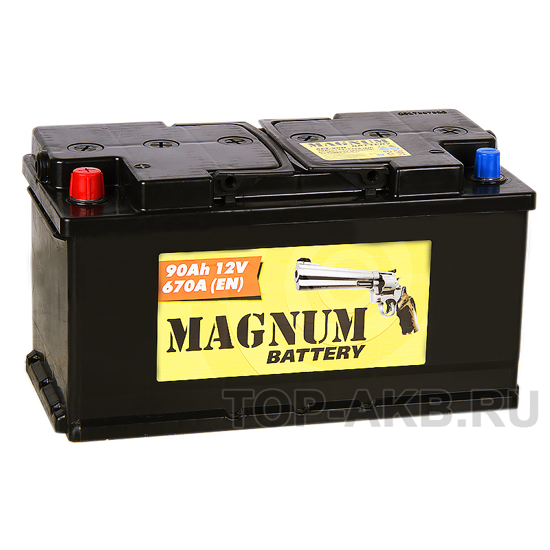 Автомобильный аккумулятор Magnum 90L 670A 353x175x190