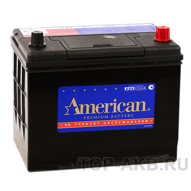 Автомобильный аккумулятор American 95D26L (85R 730A 261x173x225)