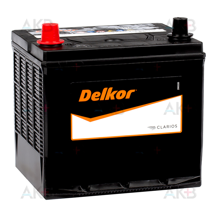 Автомобильный аккумулятор Delkor 26-550 (60L 550А 206х172х205)
