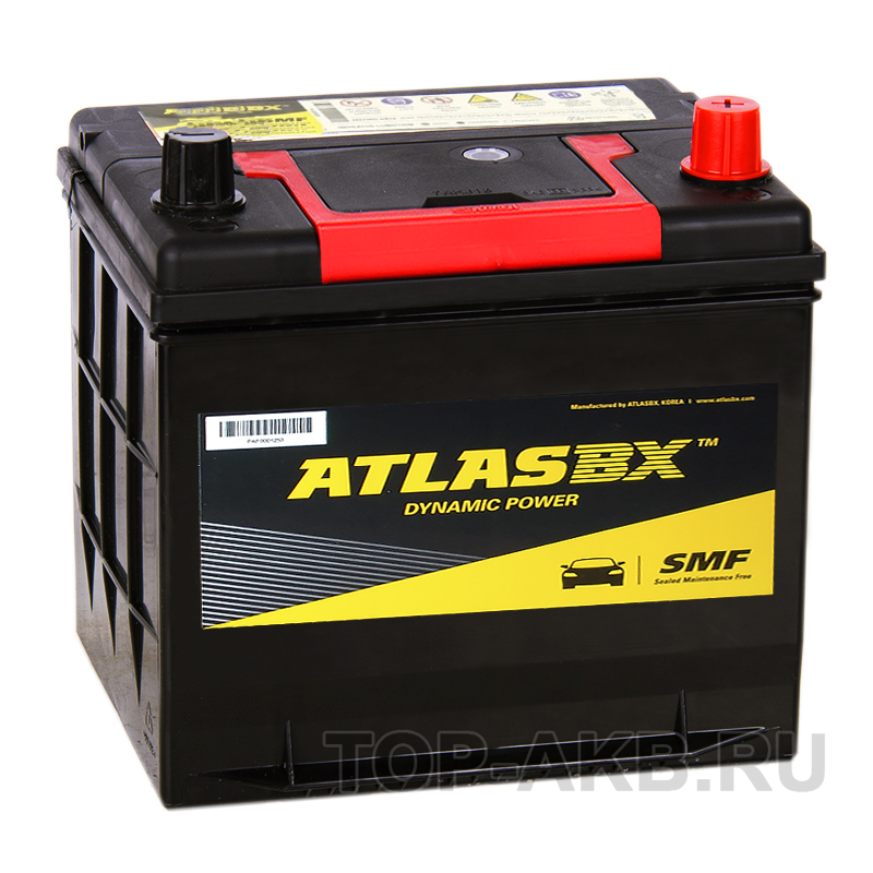 Автомобильный аккумулятор Atlas Dynamic Power MF50D20L (50R 450A 206x172x205)
