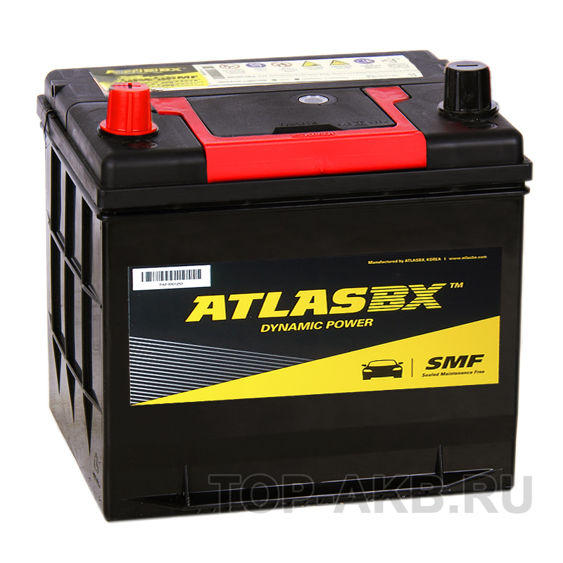 Автомобильный аккумулятор Atlas Dynamic Power  MF50D20R (50L 450A 206x172x205)