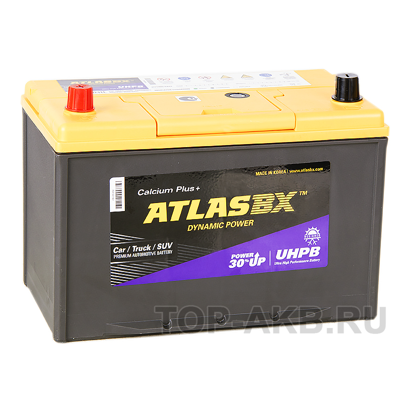 Автомобильный аккумулятор Atlas UHPB UMF 135D31R (100L 800A 301x175x225)