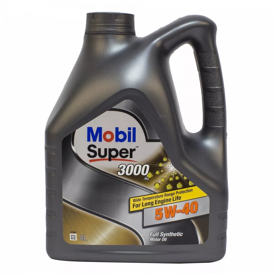 Моторное масло Mobil Super 3000 X1 5W40 4л п/синт.
