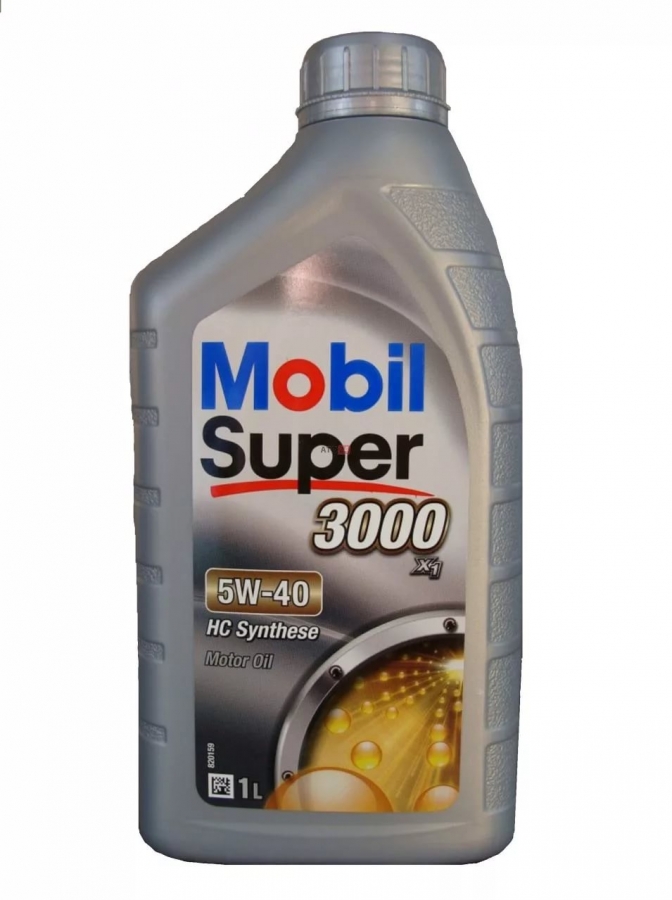 Моторное масло Mobil Super 3000 X1 5W40 1л п/синт.