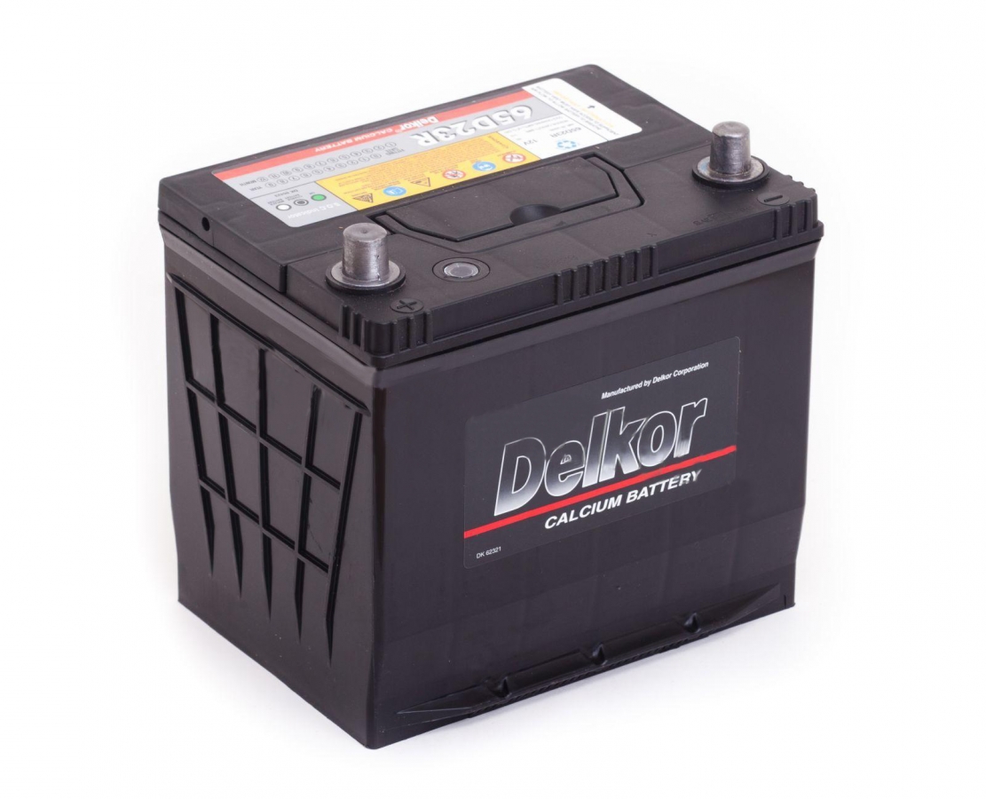 Автомобильный аккумулятор Delkor 65D23R (60L 520A 229x172x225)