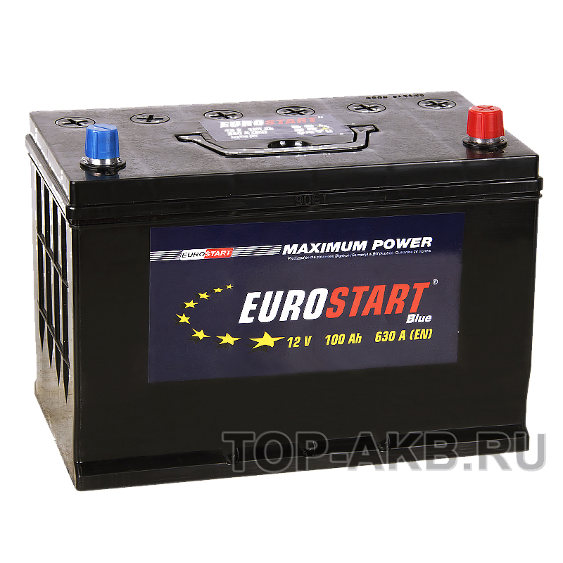 Автомобильный аккумулятор Eurostart Asia 100R (630А 306x173x225)